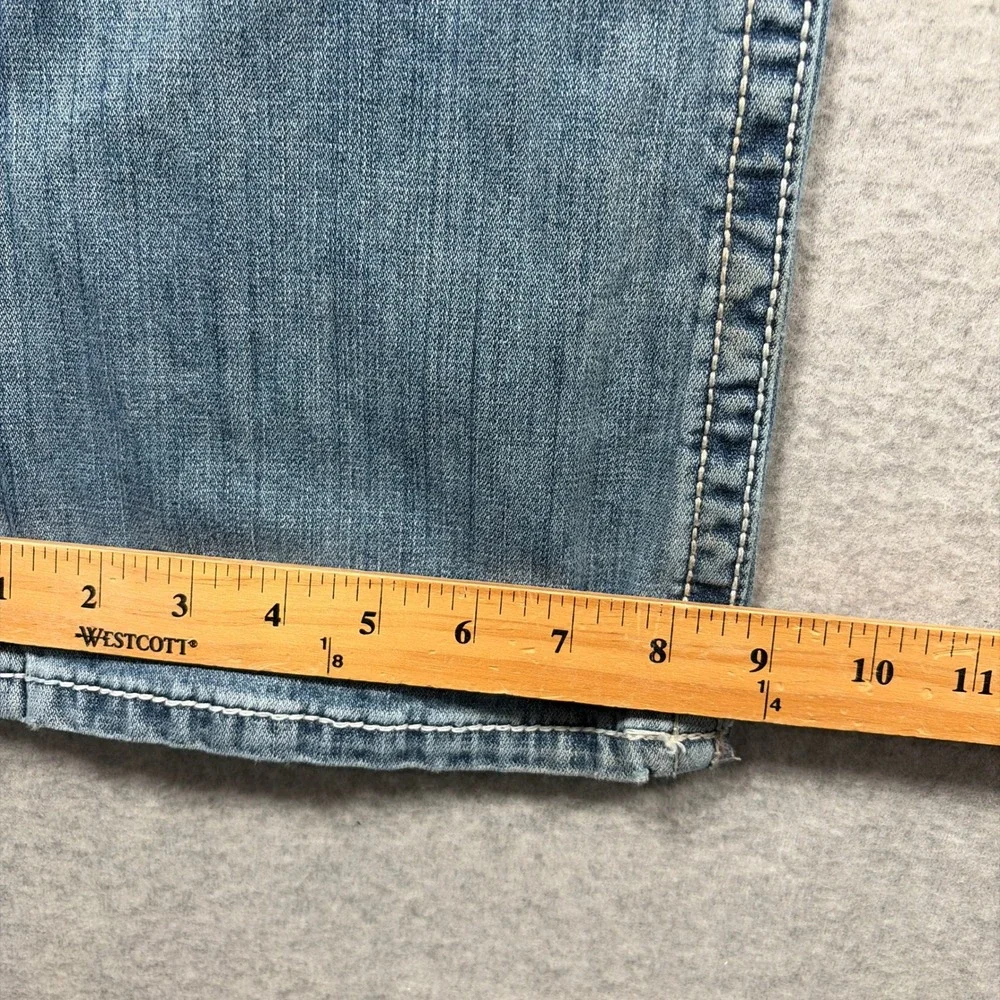 Cinch Ian Jeans Mens 36x34 (Fits 36x32) Blue Slim Bootcut Western Denim Stretch
